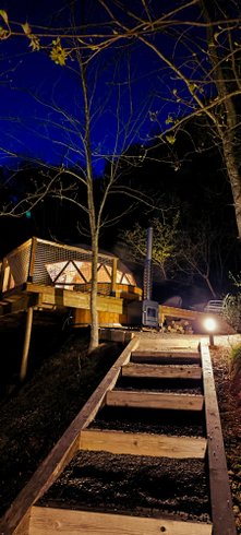 Hébergement AbracadaRoom : Dôme géodésique dans les arbres - Image 10