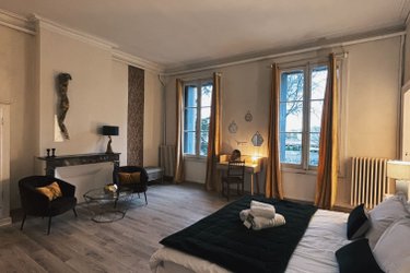 Chambre d'hôte Blanche du Château : Notre petite suite à Saint Genies Des Mourgues (3)