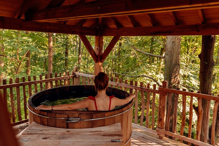 Hébergement AbracadaRoom : Cabanes Duo Spa dans les Arbres - Image 2