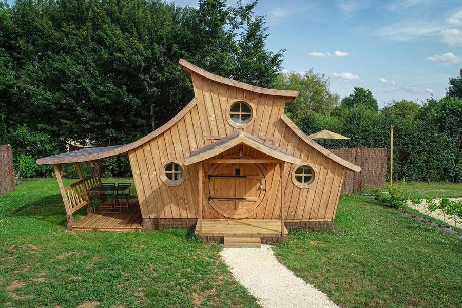 La Maison de Hobbit de L'Orée des 4 chemins & Spa — photo 2
