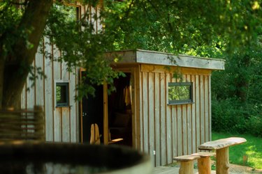 Cabane Spa Robinson Ambre à St-Léger-Aux-Bois (1)