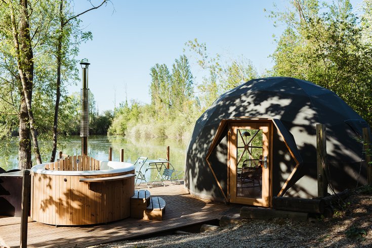 Hébergement AbracadaRoom : Le Dôme cocooning avec Bain nordique - Image 21