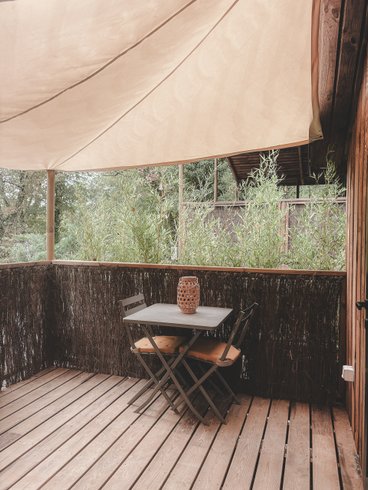 Hébergement AbracadaRoom : Cabane Luna - Lodge cocon au cœur de la nature, calme & bien-être, réservé aux adultes • linge & ménage inclus • climatisation réversible • cuisine équipée - Image 6