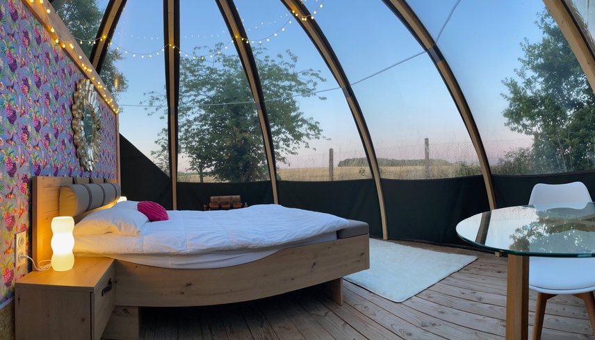 Hébergement AbracadaRoom : Le Dôme SPA étoilé - Image 1