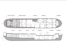 Hébergement AbracadaRoom : Péniche Le Haricot Noir - Canal du Midi - 12 personnes - Image 24