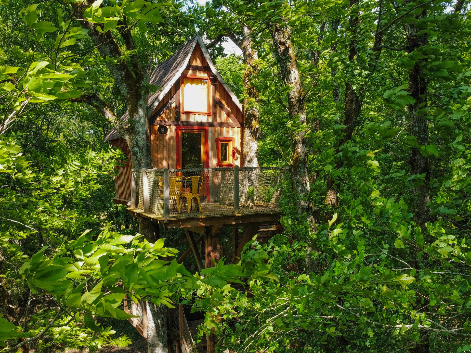 Cabane avec Spa "Cartoon"