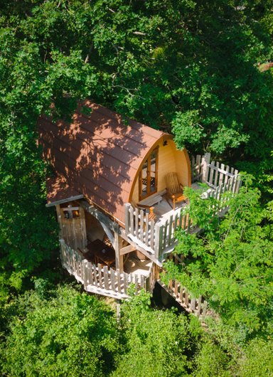 La Cabane Spa Le Chêne à Rosoy-En-Multien