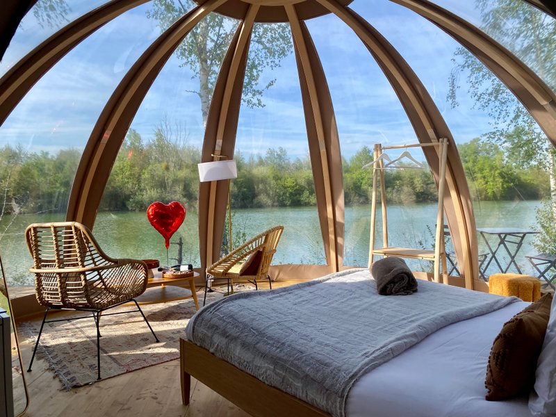 Hébergement AbracadaRoom : Le Dôme étoilé sur l'île - Image 3