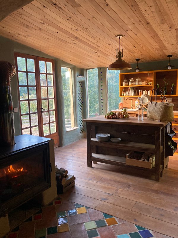 Maison organique à la mauvaise herbe à Barjols (3)