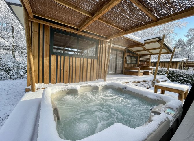 Hébergement AbracadaRoom : HY•Lødge Spa-5pers N°8 (Chalet nature avec spa privatif) - Image 3