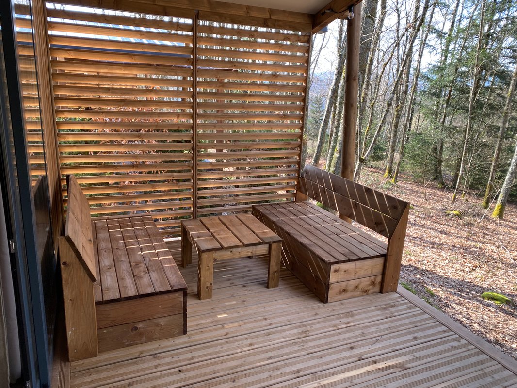 HY•Lødge Spa-2pers N°1 (Chalet nature avec spa privatif) à Anould (8)