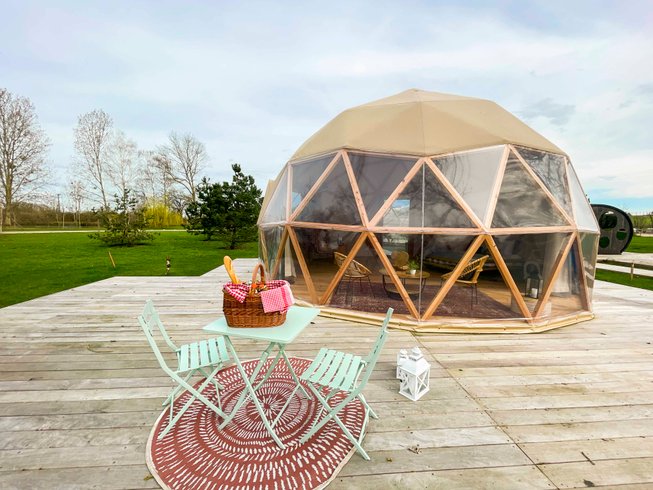 Hébergement AbracadaRoom : Le Dôme avec Bain nordique - Image 1