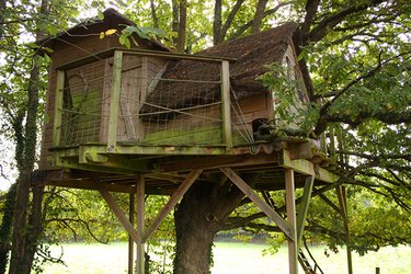 La Cabane perchée Heol à Ploemel (1)