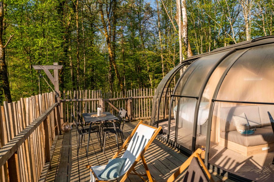 Hébergement AbracadaRoom : Grand dôme perché Spa - Geai des chênes - Image 81