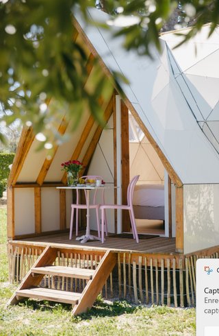 Hébergement AbracadaRoom : Ecolodge - Dôme en bois avec piscine & jardin - Image 5