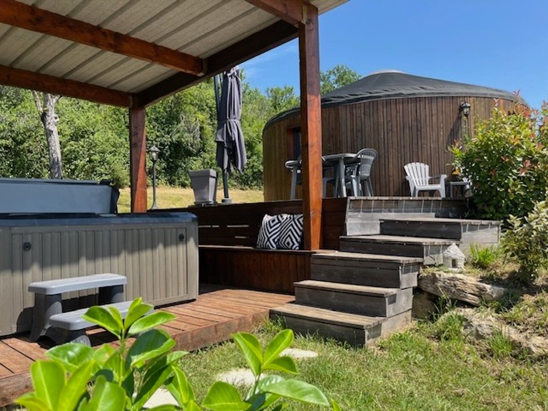 Cabane Spa Rêve en Périgord à Saint-Vincent-De-Cosse (3)