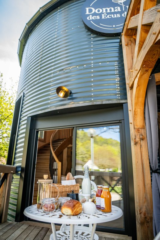 Le Silo du Domaine des Ecus d'Or à Veuvey-Sur-Ouche (81)