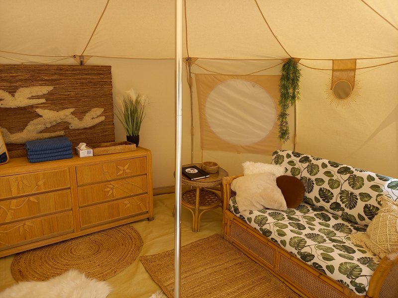 Hébergement AbracadaRoom : Magic bus met glamping tent - Image 8