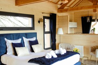 Cabane sur pilotis Mayenne