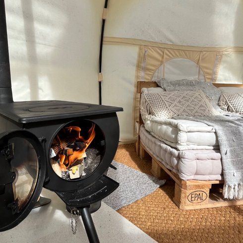 Hébergement AbracadaRoom : Dormir à la belle étoile- Tente Lotus Belle - Image 12