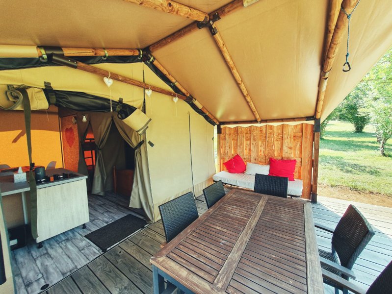 Hébergement AbracadaRoom : Tente Lodge Cerise - Image 8