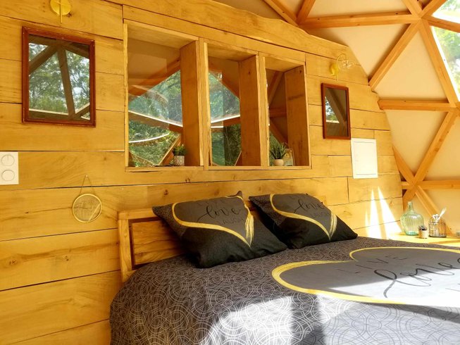 Hébergement AbracadaRoom : Dôme Stonewood sur pilotis & spa - Image 18