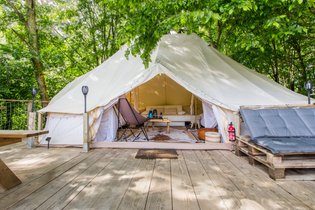 Tente et tente lodge Gers