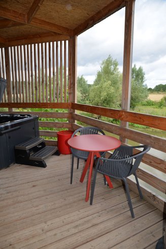 Hébergement AbracadaRoom : Lodge sur pilotis Duo Spa et sauna privatif Vaudésir - Image 5