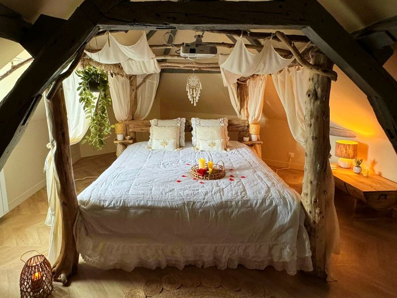 Hébergement AbracadaRoom : Évasion Sauvage et Luxe : Une Suite d’Exception À 10 minutes du centre ville d'AMIENS - Image 22