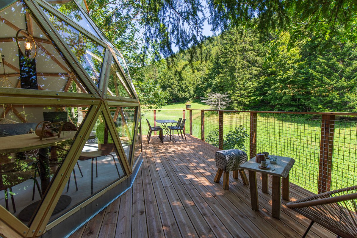 Dôme panoramique, une immersion totale dans la nature à Autrans (21)