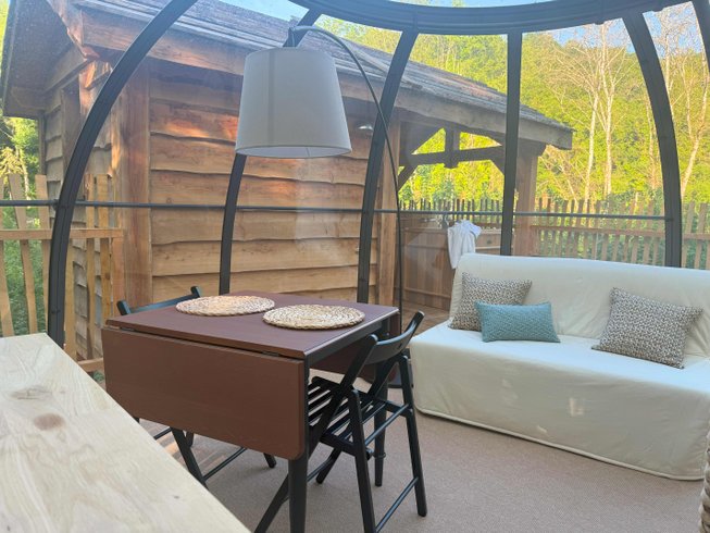 Hébergement AbracadaRoom : Grand dôme perché Spa - Geai des chênes - Image 4