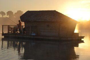 Cabaña sobre el agua Vienne