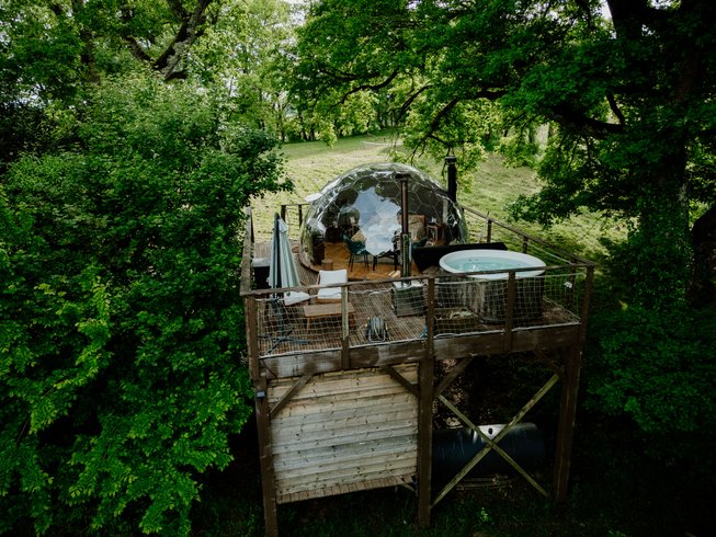 Hébergement AbracadaRoom : Dôme au cœur des chênes & SPA - Image 7