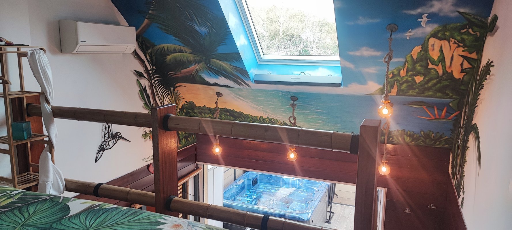 La Kaz Rhumantique, Spa & Sauna à La Riviere Saint Sauveur (3)