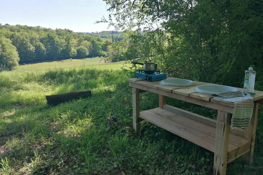 Yourte proche des ânes — photo 2