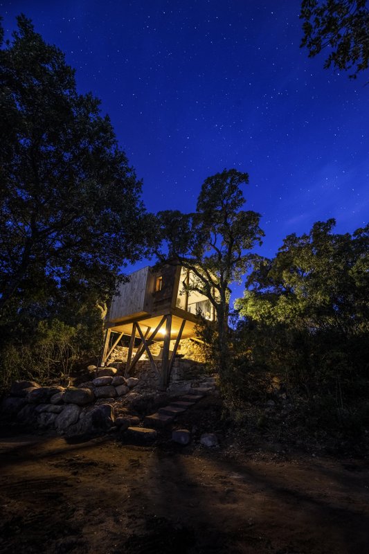 Aquilae, Cabane Casanghjulina à Porto Vecchio (1)