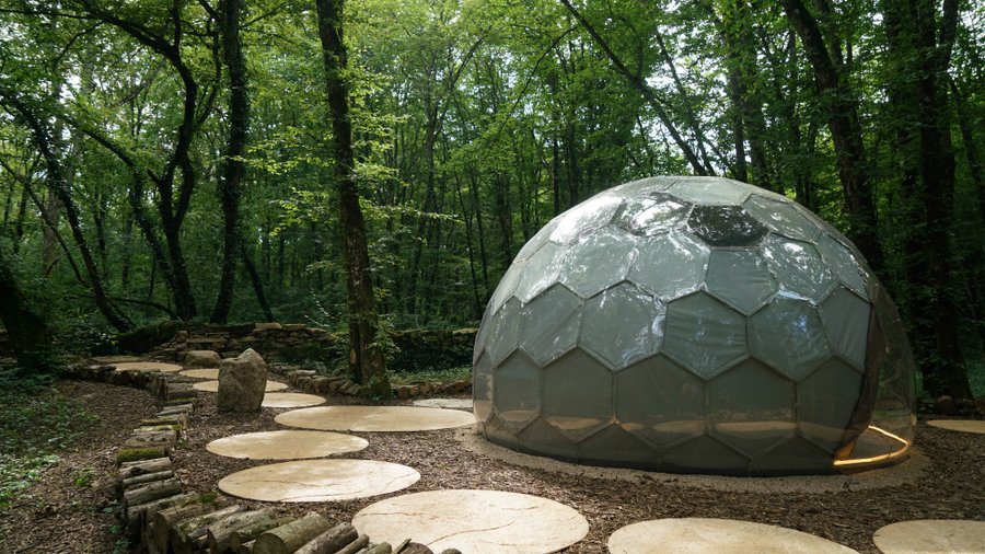 Hébergement AbracadaRoom : Bulle  au coeur des bois- Royaume des Textures - Image 9