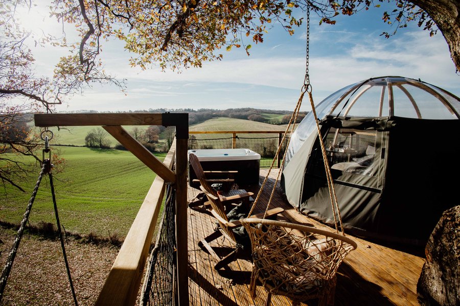 Hébergement AbracadaRoom : Bulle au sommet du Chêne & Spa - Image 2