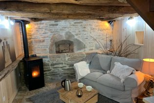 Cabane lodge avec spa privatif dans le Lot