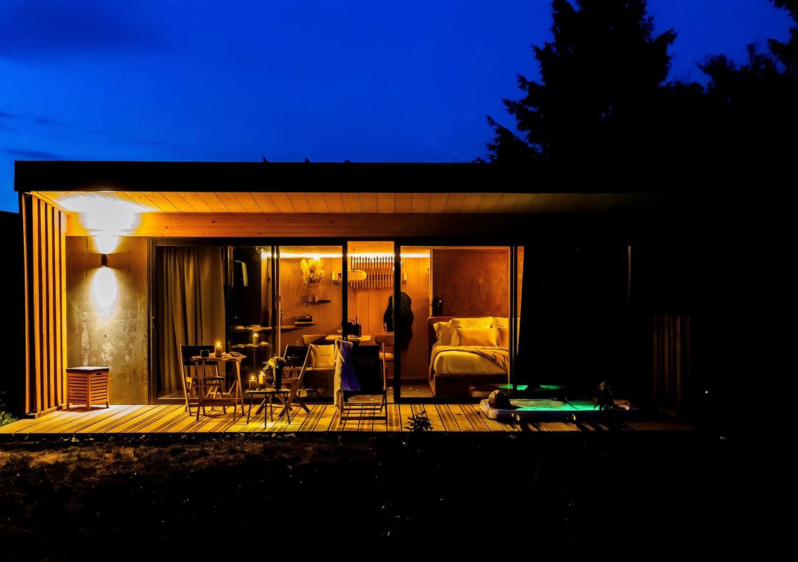 Pépites Lodges et Spas Lodge 1 Pétillant à Prémilhat (29)