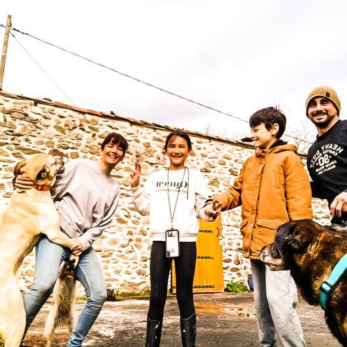Myriam, Victoria, Nathan et Nicolas