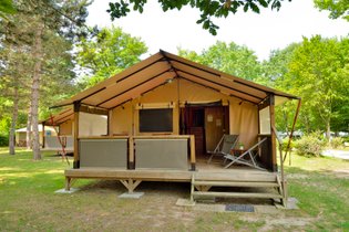 Tente et tente lodge Loiret