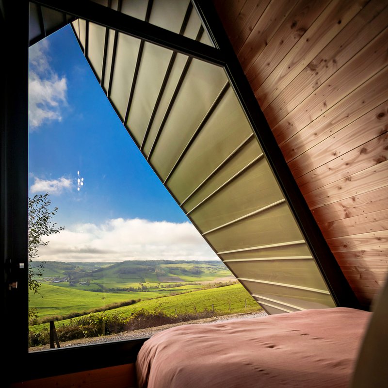 Etno : ecolodge de luxe en pleine nature avec vue et bain nordique à Massingy-Lès-Vitteaux (8)