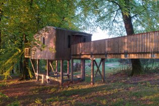 Cabane dans les arbres Calvados