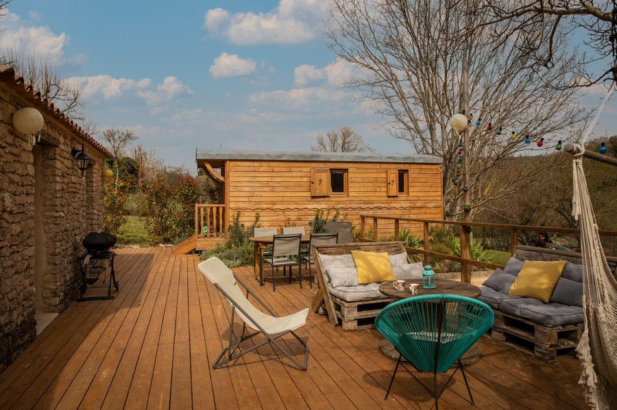 Hébergement AbracadaRoom : Roulotte la Clé du Luberon & SPA - Image 20