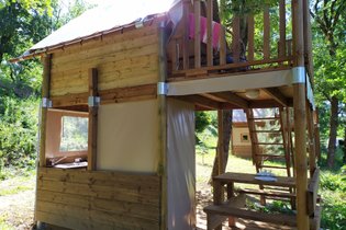 Tente et tente lodge Drôme