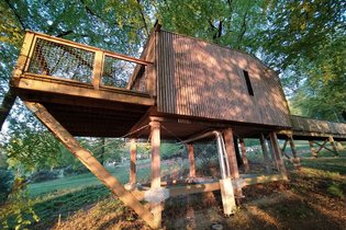 Cabane dans les arbres Calvados