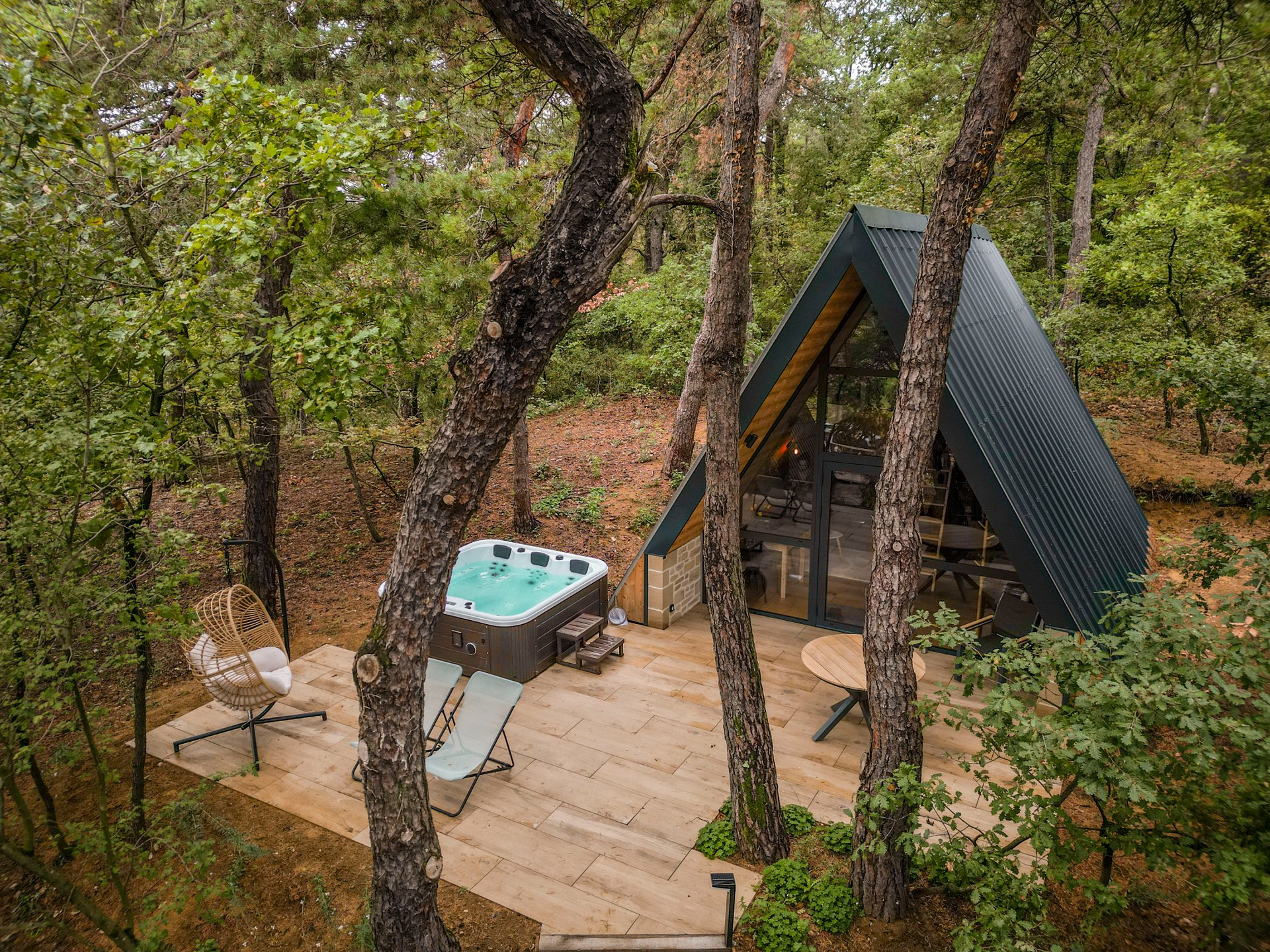 Chalet  CanopéA SPA Privatif, Domaine CollinéA en Drôme Des Collines