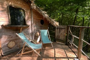 Cabane dans les arbres Seine-Maritime