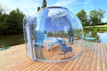 La Bulle sur l'eau à Santranges (3)